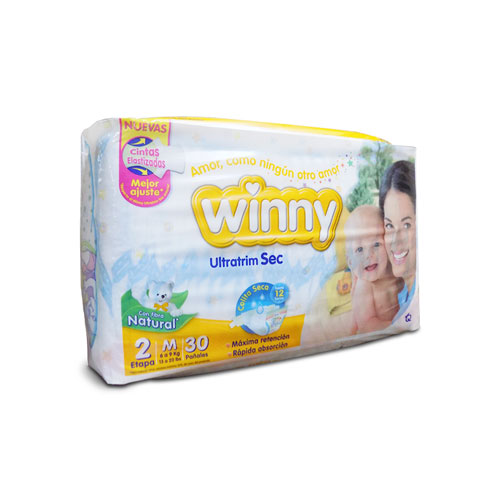 PANAL WINNY SEC.ETP 2 PAQUETE X 30 PA