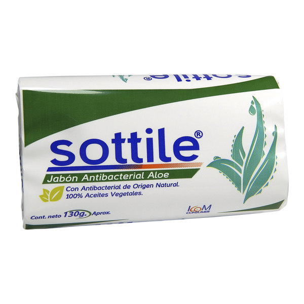 JABON DE TOCADOR SOTTILE ALOE X 130 GR
